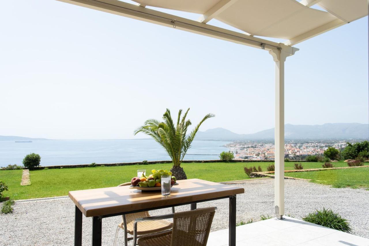 Villa Itis - Elegant Ground Floor Suite With Terrace & Great View Neápolis Екстериор снимка